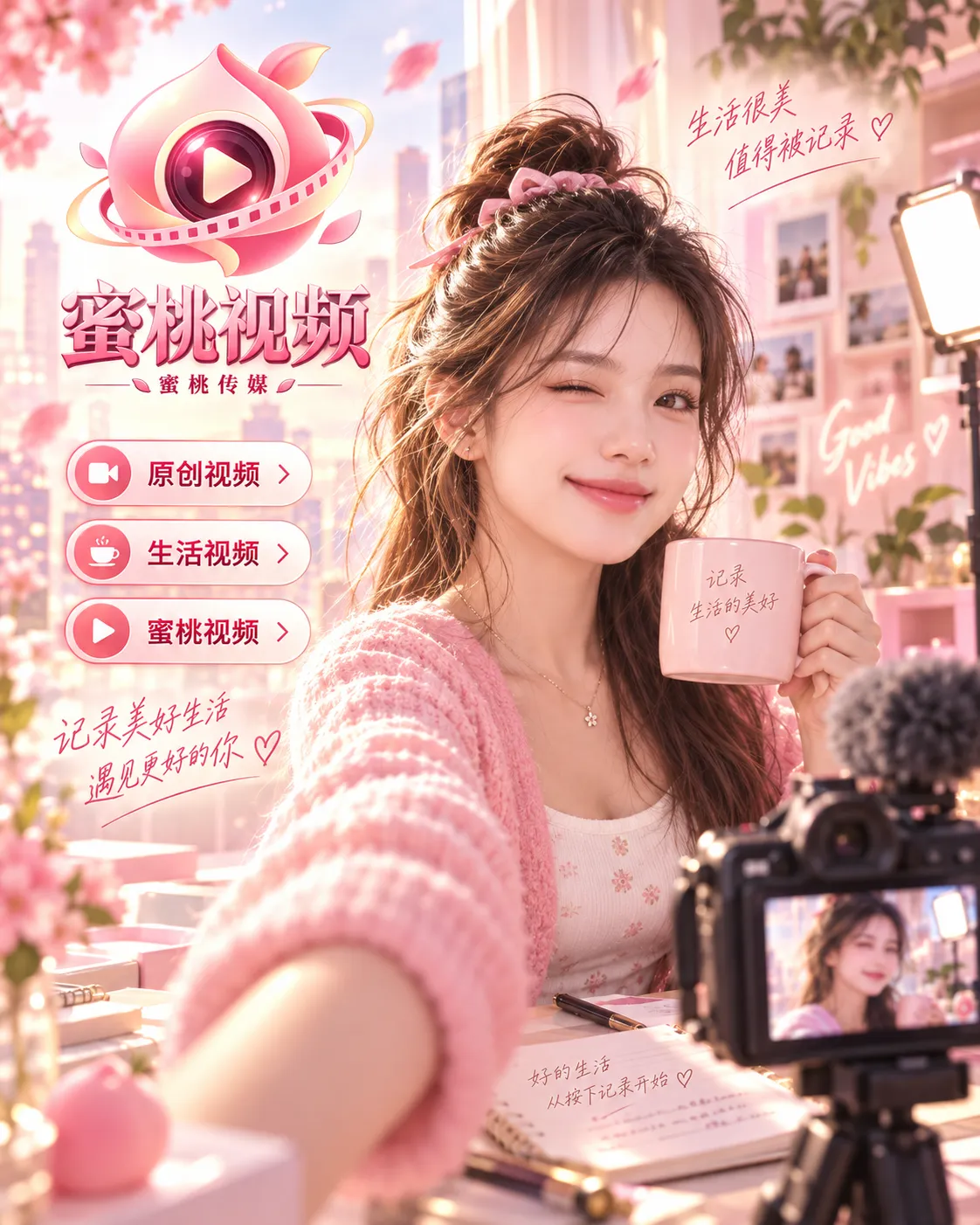 拍摄现场内容视觉